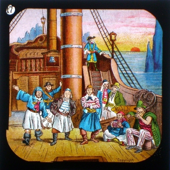 magic lantern slide